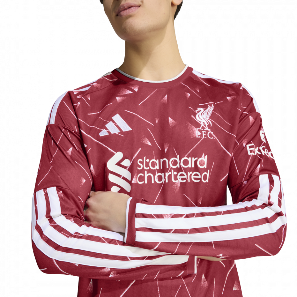 adidas Liverpool FC 2026/27 Men's Long Sleeve Home Jersey
